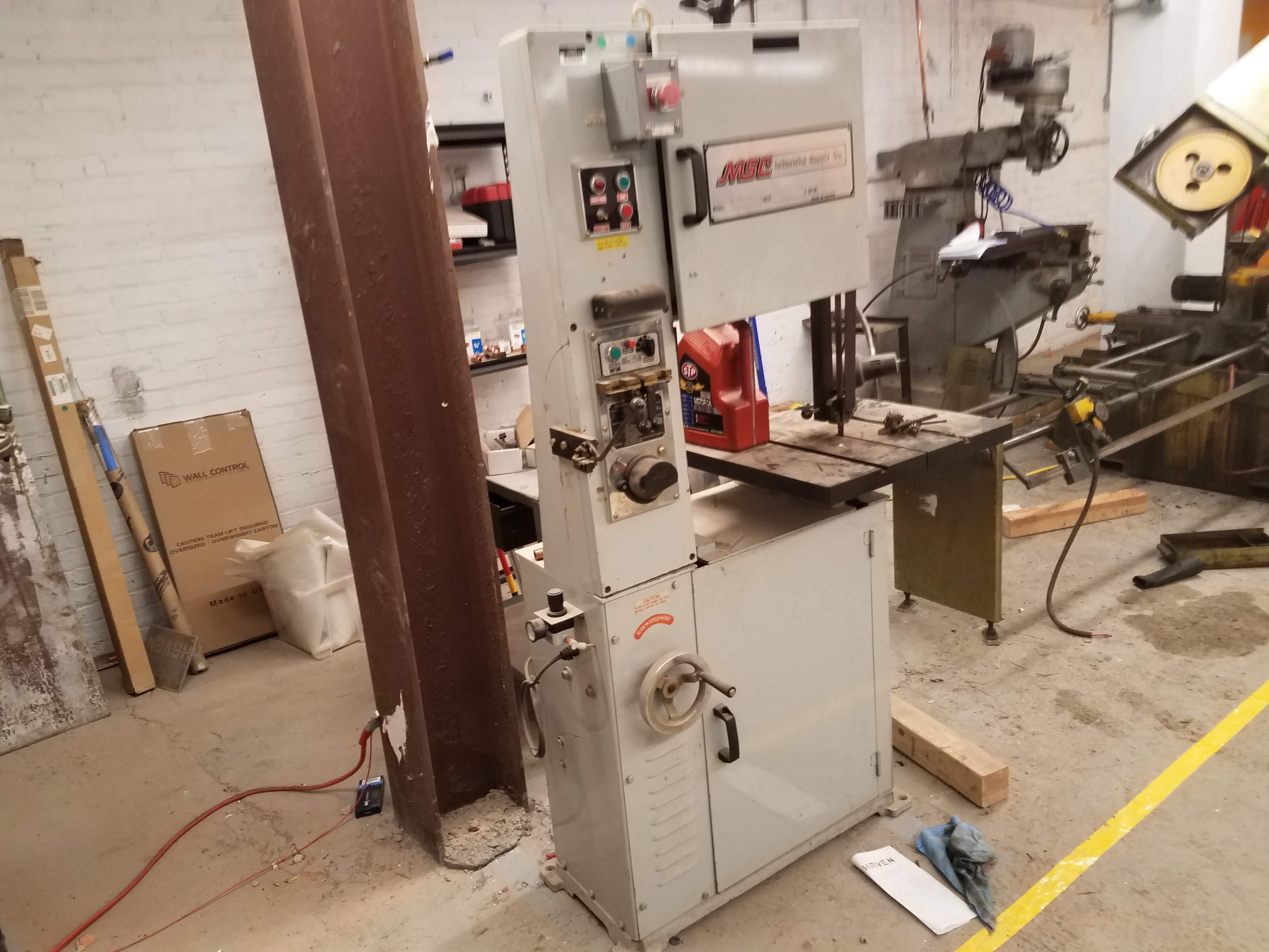Metal Vertical Bandsaw MakeHaven Metal Vertical Bandsaw MakeHaven
