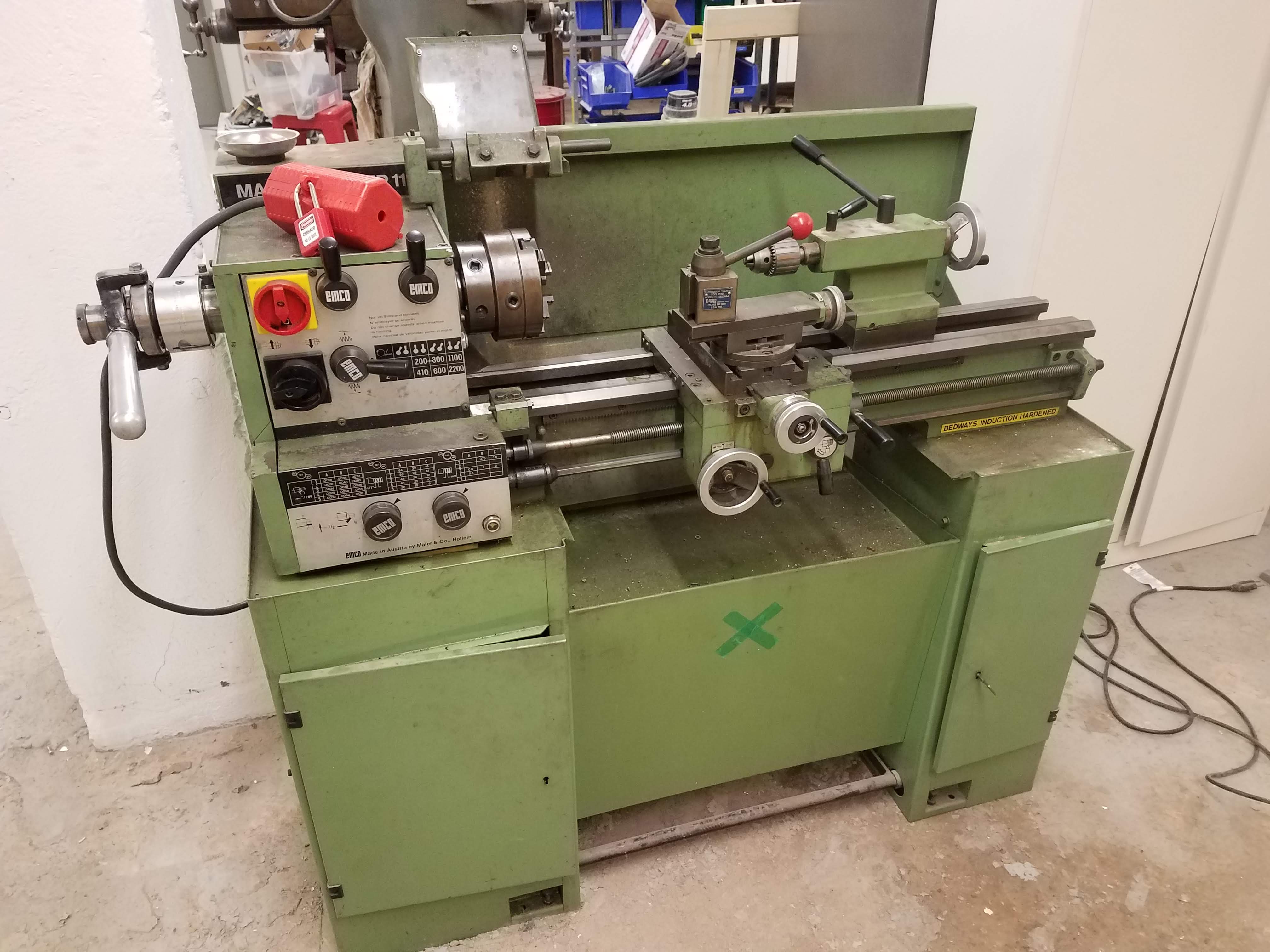 EMCO Metal Lathe MakeHaven