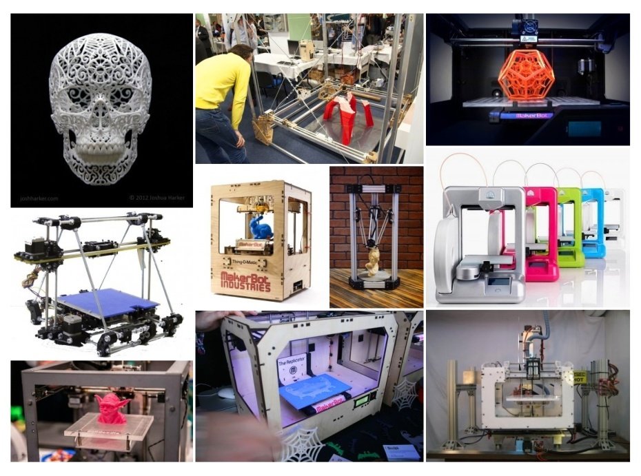 3d printing show and tell makehaven photo collage printer