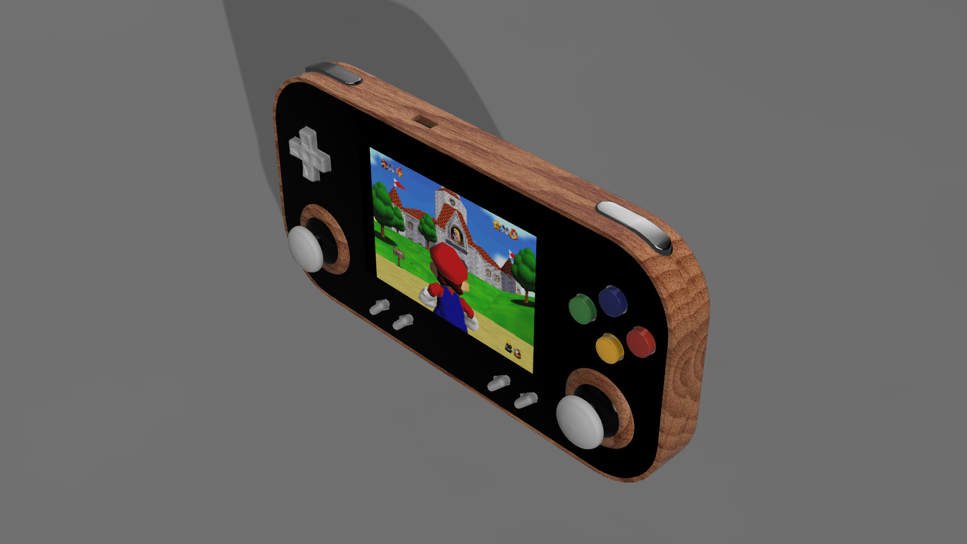 raspberry pi 3 handheld console