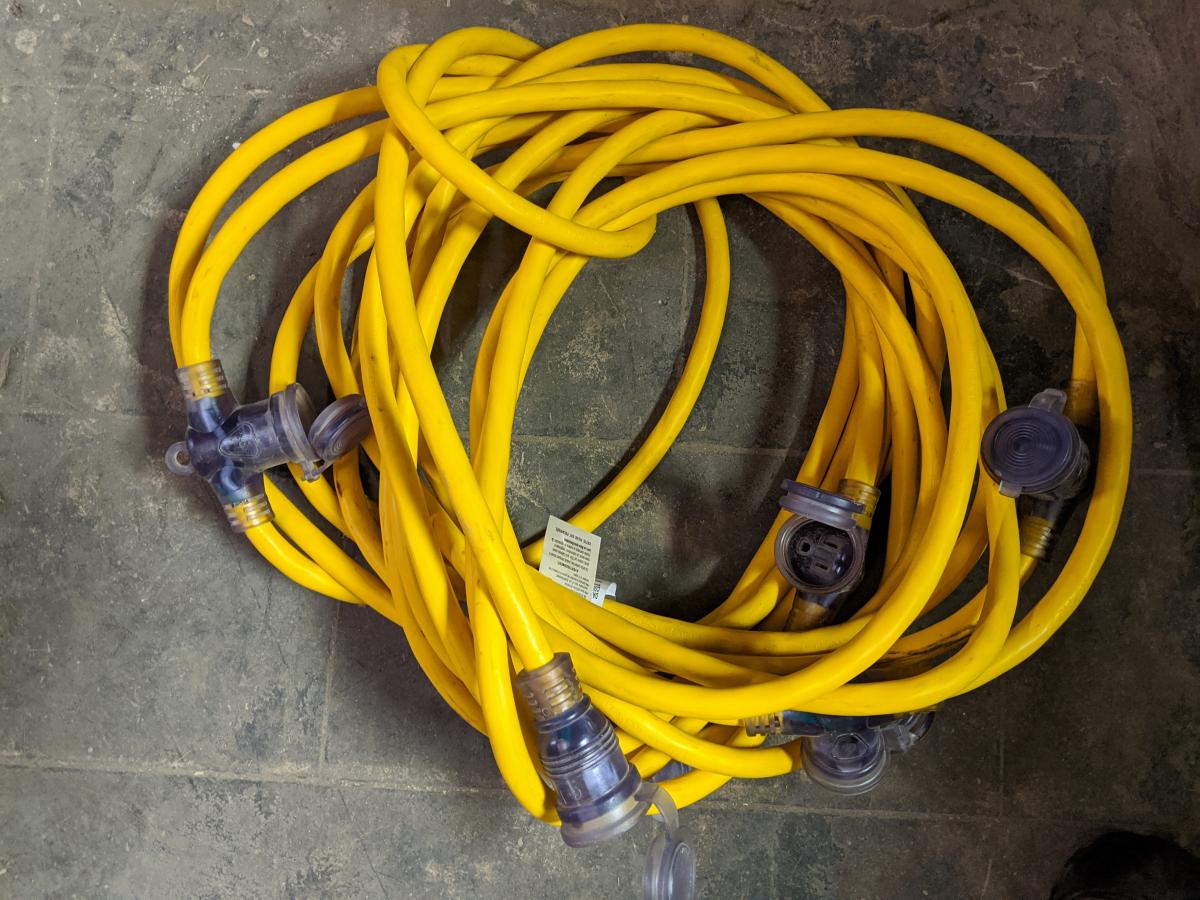 Multi Outlet Outdoor Extension Cord MakeHaven