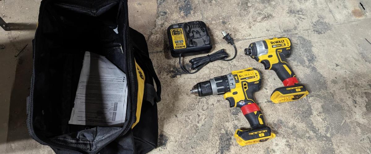 Drill and Driver Set 4 MakeHaven