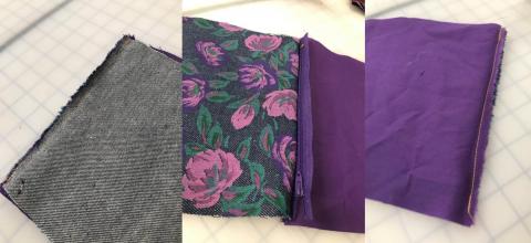 Assemble and sew other side of the bag