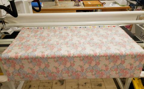 Mount bottom layer so that the WRONG side shows.