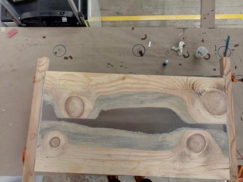 Clamps! Clamping the ends!