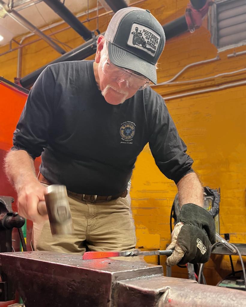 Students working on fabrication projects