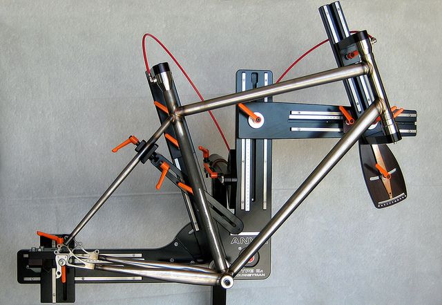 Bicycle Framebuilding Jig + Setup | MakeHaven