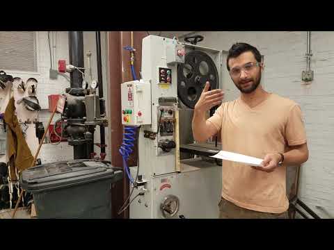 Embedded thumbnail for Vertical Metal Bandsaw