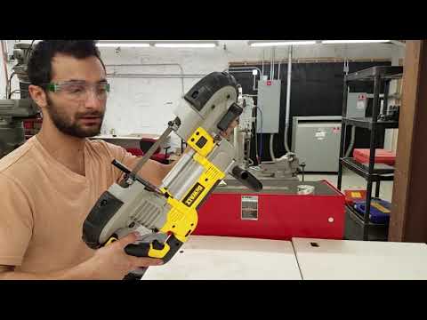 Embedded thumbnail for Handheld Bandsaw